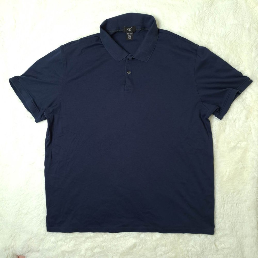 *SALE* Calvin Klein Blue XXL Polo 100% Cotton